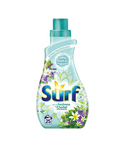 Surf Five Herbal Extracts, Fresh And Clean Fragrance Liquid Detergent