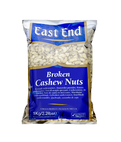 EAST END CASHEW NUTS BROKEN