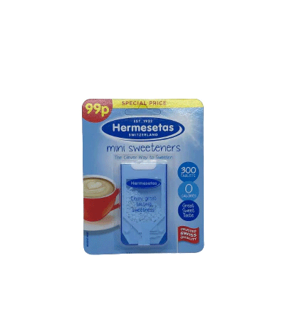 Hermesetas Zero Calories 300 Minis Sweetener Tablets,